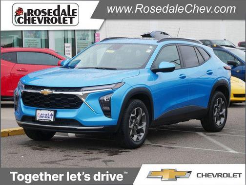 Marina Blue Metallic 2025 Chevrolet Trax LT