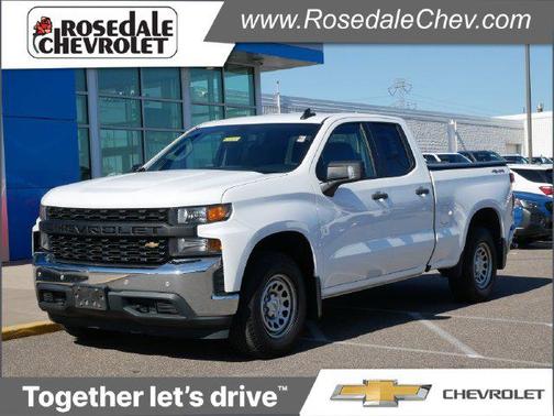 Summit White 2019 Chevrolet Silverado 1500 WT
