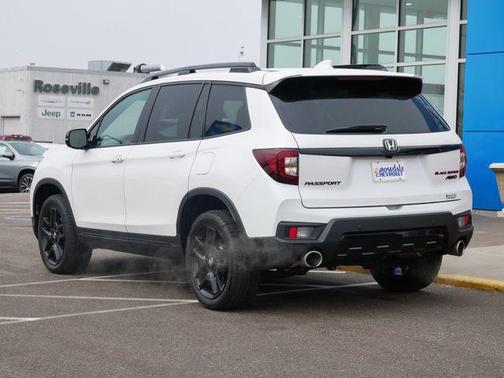 Platinum White Pearl 2024 Honda Passport AWD Black