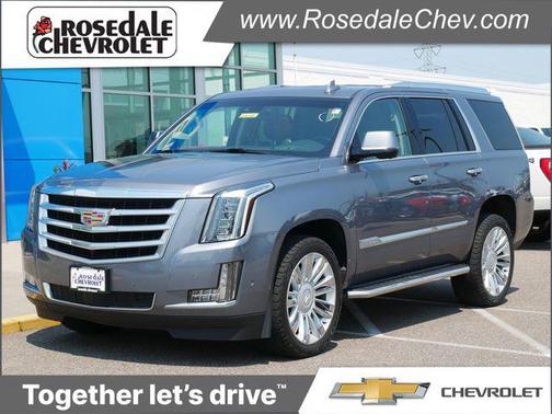 Satin Steel Metallic 2019 Cadillac Escalade Premium Luxury