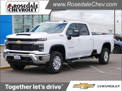 Summit White 2026 Chevrolet Silverado 3500 LT