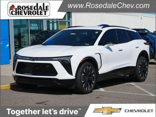 Summit White 2024 Chevrolet Blazer EV eAWD RS