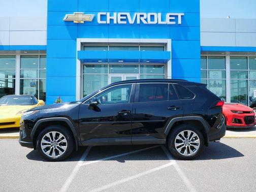 Midnight Black Metallic 2022 Toyota RAV4 XLE Premium
