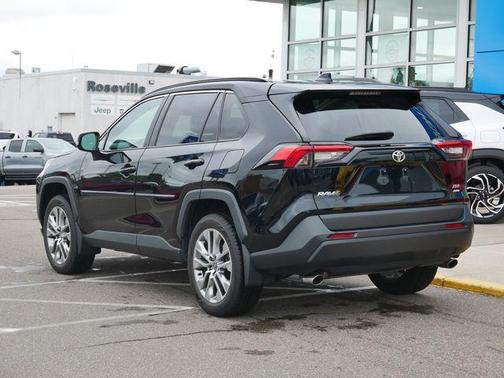 Midnight Black Metallic 2022 Toyota RAV4 XLE Premium