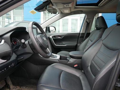 Midnight Black Metallic 2022 Toyota RAV4 XLE Premium