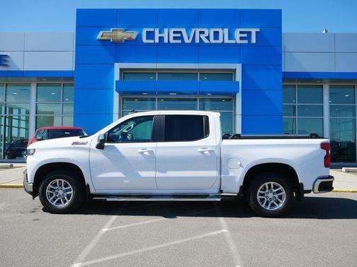 Summit White 2021 Chevrolet Silverado 1500 LT