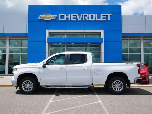 Summit White 2026 Chevrolet Silverado 1500 LT
