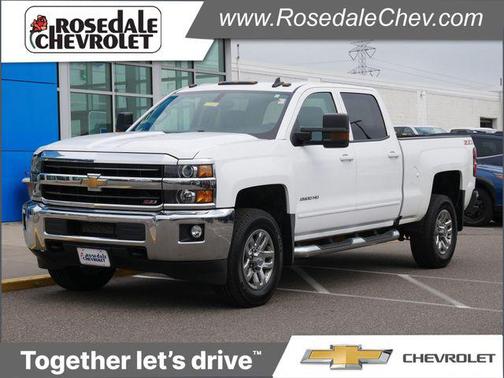 Summit White 2018 Chevrolet Silverado 2500 LT
