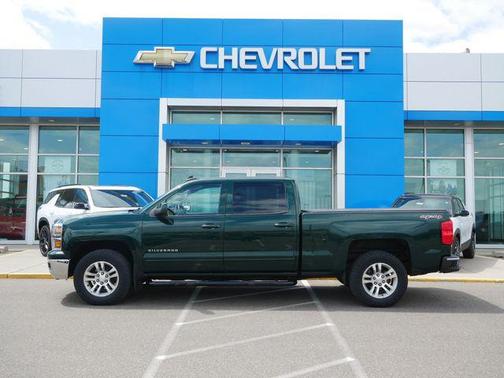 Rainforest Green Metallic 2015 Chevrolet Silverado 1500 1LT