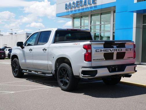 Silver Ice Metallic 2021 Chevrolet Silverado 1500 Custom