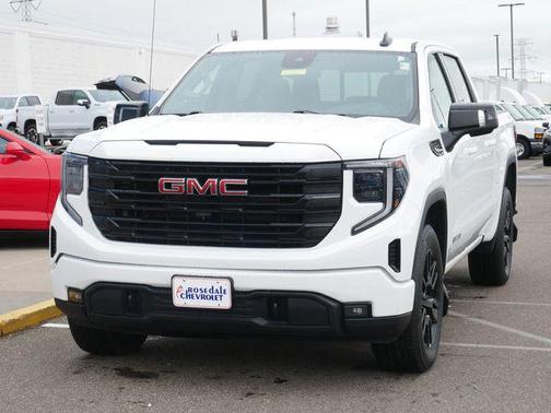 Summit White 2023 GMC Sierra 1500 Elevation