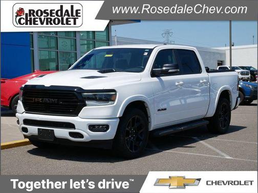 Bright White Clearcoat 2021 RAM 1500 Laramie