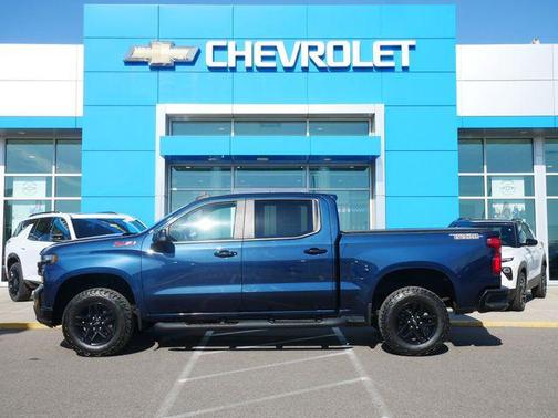 Northsky Blue Metallic 2021 Chevrolet Silverado 1500 LT Trail Boss