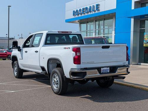 Summit White 2026 Chevrolet Silverado 2500 Crew Cab, Standard Bed, WT, 4WD