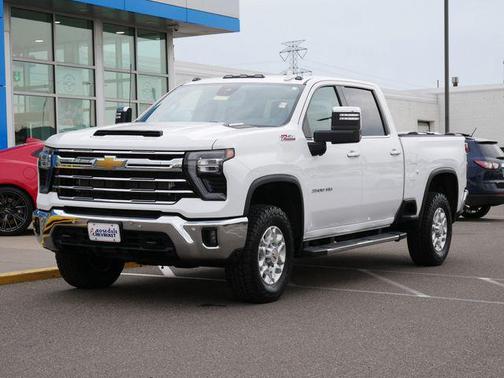 Summit White 2024 Chevrolet Silverado 3500 LTZ