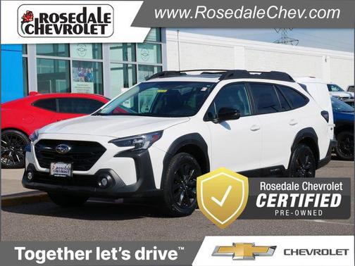 Crystal White Pearl 2024 Subaru Outback Onyx Edition XT