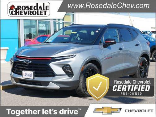 Sterling Gray Metallic 2023 Chevrolet Blazer 3LT