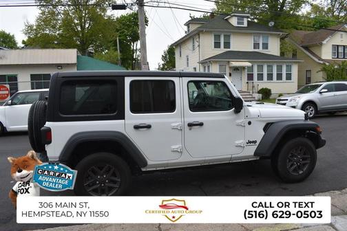 Bright White Clearcoat 2025 Jeep Wrangler Sport S