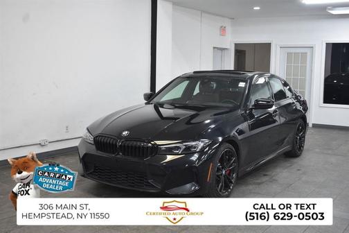 Jet Black 2022 BMW 330 330i