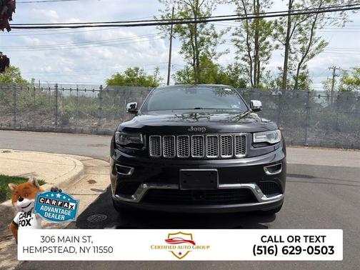 Brilliant Black Crystal Pearlcoat 2015 Jeep Grand Cherokee Summit