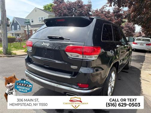 Brilliant Black Crystal Pearlcoat 2015 Jeep Grand Cherokee Summit