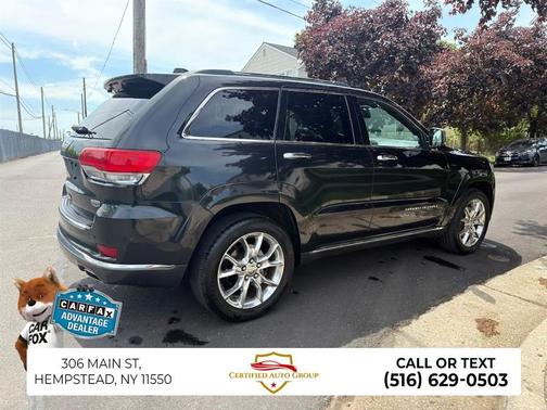 Brilliant Black Crystal Pearlcoat 2015 Jeep Grand Cherokee Summit