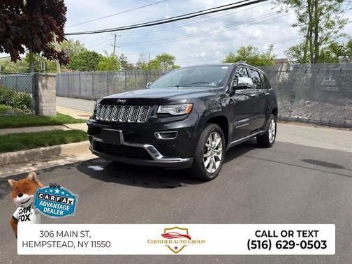 Brilliant Black Crystal Pearlcoat 2015 Jeep Grand Cherokee Summit