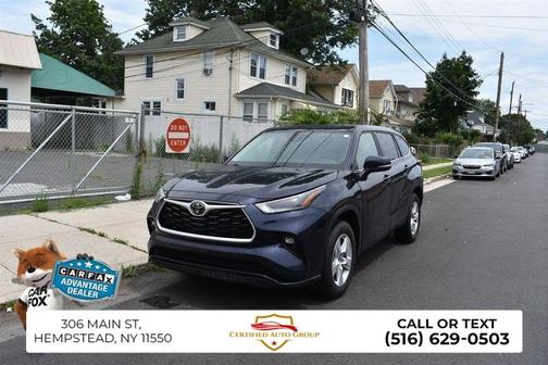 Blueprint 2025 Toyota Highlander LE