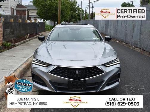 Lunar Silver Metallic 2023 Acura TLX Technology