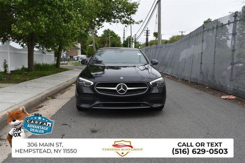 Black 2022 Mercedes-Benz C-Class Sedan