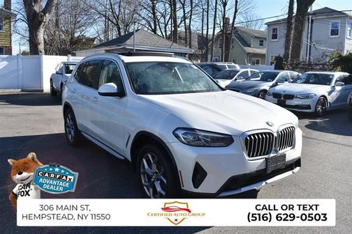 Alpine White 2024 BMW X3 sDrive30i