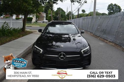 Black 2023 Mercedes-Benz E-Class 4MATIC