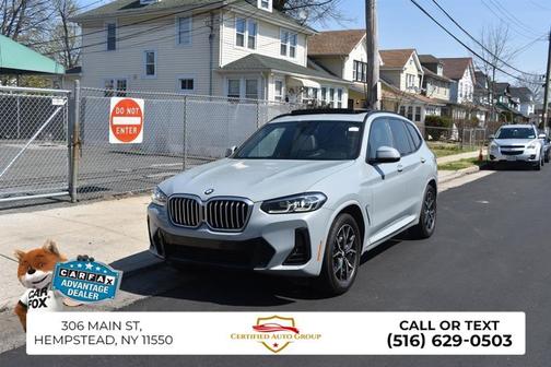 Gray Metallic 2023 BMW X3 sDrive30i