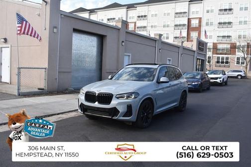 Gray Metallic 2023 BMW X3 sDrive30i