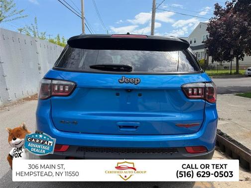 Hydro Blue Pearlcoat 2025 Jeep Compass Trailhawk