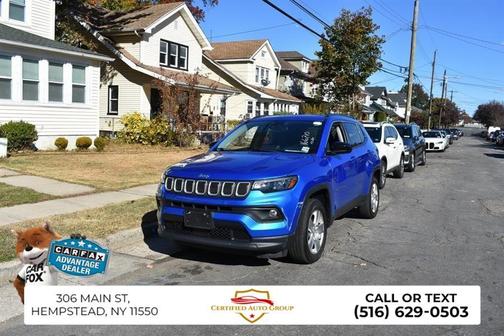 Hydro Blue Pearlcoat 2025 Jeep Compass Trailhawk