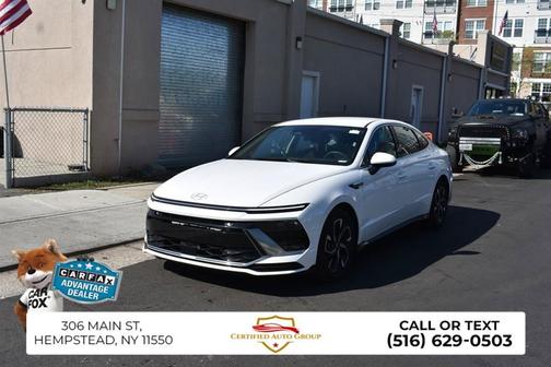 Serenity White 2025 Hyundai SONATA SEL