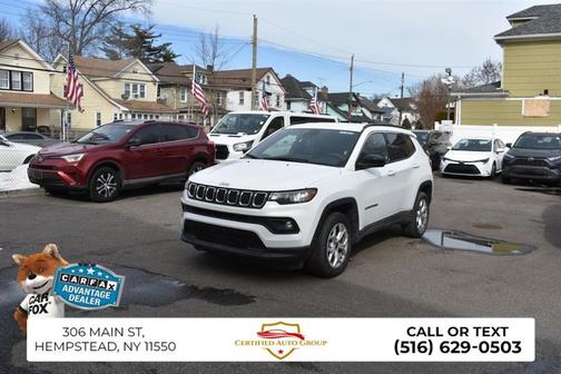 Bright White Clearcoat 2025 Jeep Compass Limited