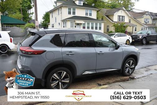 Boulder Gray Pearl/super Black 2021 Nissan Rogue SL