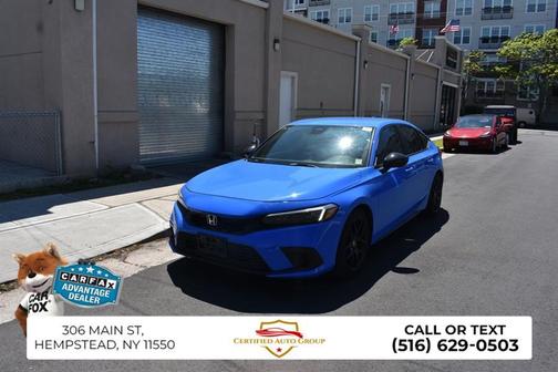 Boost Blue Pearl 2024 Honda Civic Sport