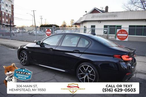 Carbon Black Metallic 2023 BMW 530e Base
