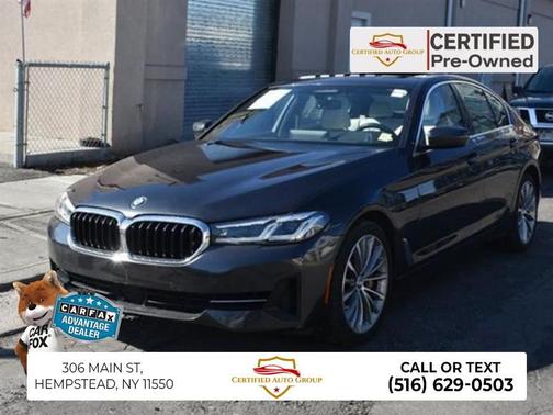 Dark Graphite Metallic 2022 BMW 540 i