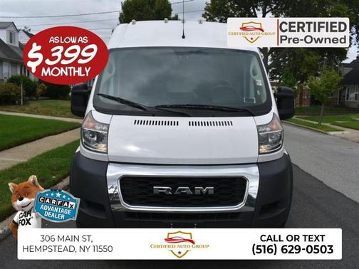 2021 RAM ProMaster 3500 High Roof