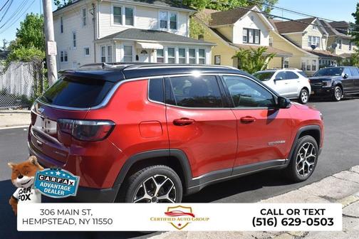 Red Hot Pearlcoat 2025 Jeep Compass Limited