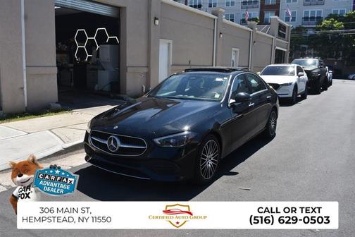 Black 2023 Mercedes-Benz C-Class C 300 4MATIC