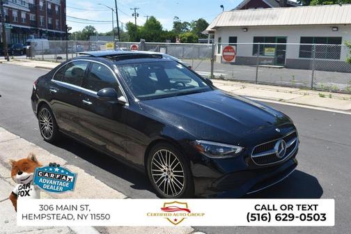 Black 2023 Mercedes-Benz C-Class C 300 4MATIC