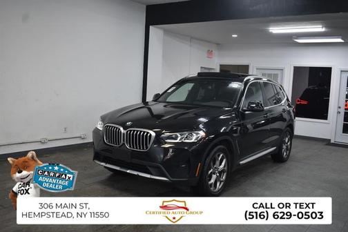 Black Sapphire Metallic 2024 BMW X3 sDrive30i