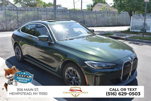 San Remo Green Metallic 2024 BMW i4 Gran Coupe eDrive35