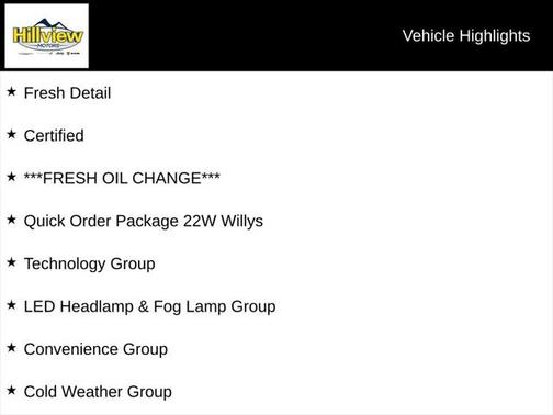 2020 Jeep Wrangler Unlimited Willys 4X4