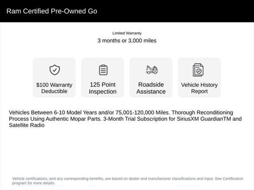 2019 RAM 1500 Limited Crew Cab 4x4 57' Box